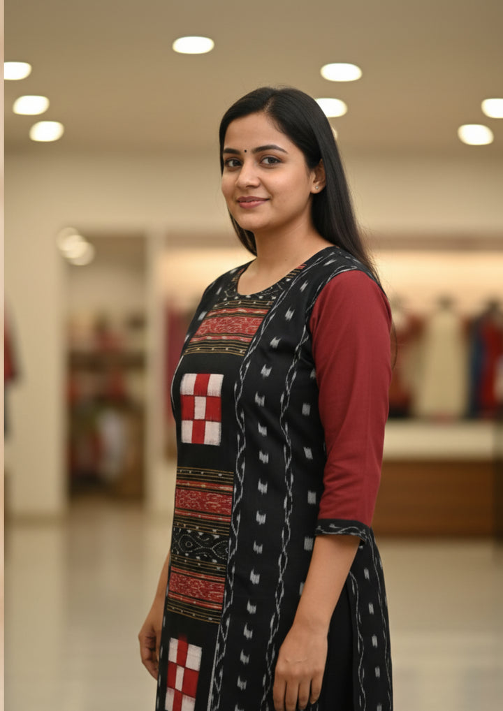 Sambalpuri Women's Kurti -  Bichitrapuri Kurti