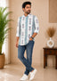 Men's Short Kurta – Arnav Ikat Short Kurta