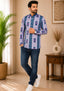 Men's Short Kurta – Utkal Ikat Classic Short Kurta