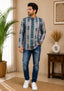 Men's Short Kurta – Slate Heritage Short Kurta