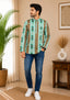 Men's Short Kurta – Mintara Ikat Short Kurta