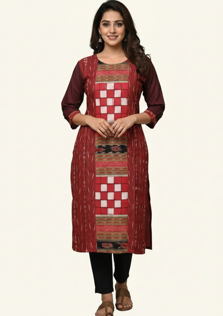 Sambalpuri Women's Kurti - Bichitrapuri
