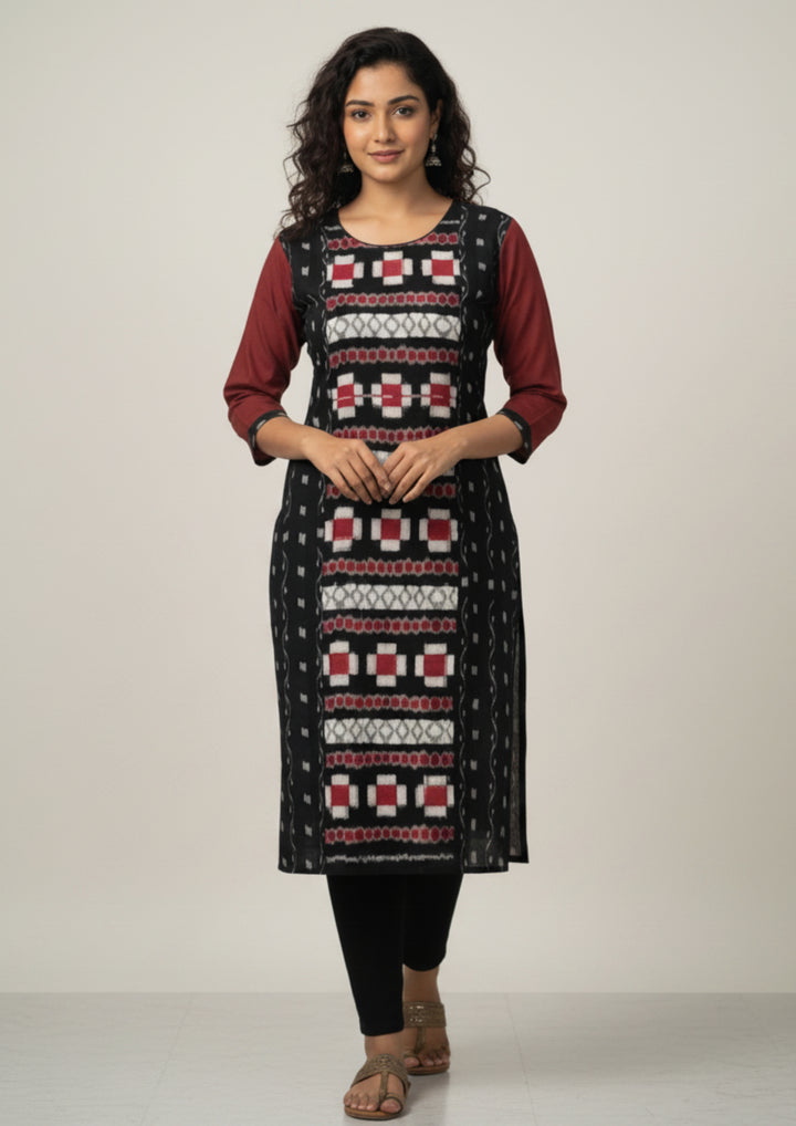 Sambalpuri Women's Kurti -   Triple Sapta Kurti