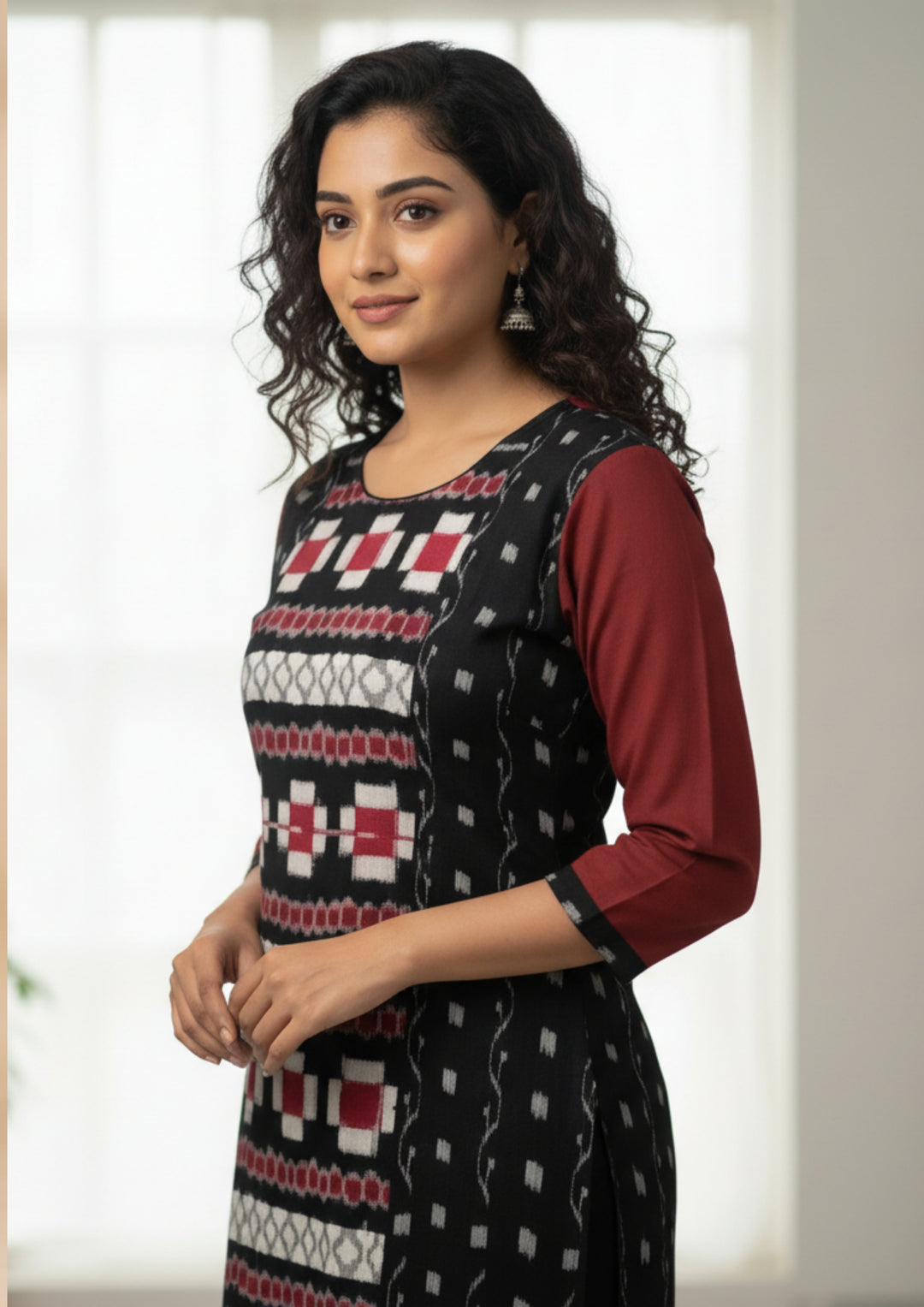 Sambalpuri Women's Kurti -   Triple Sapta Kurti