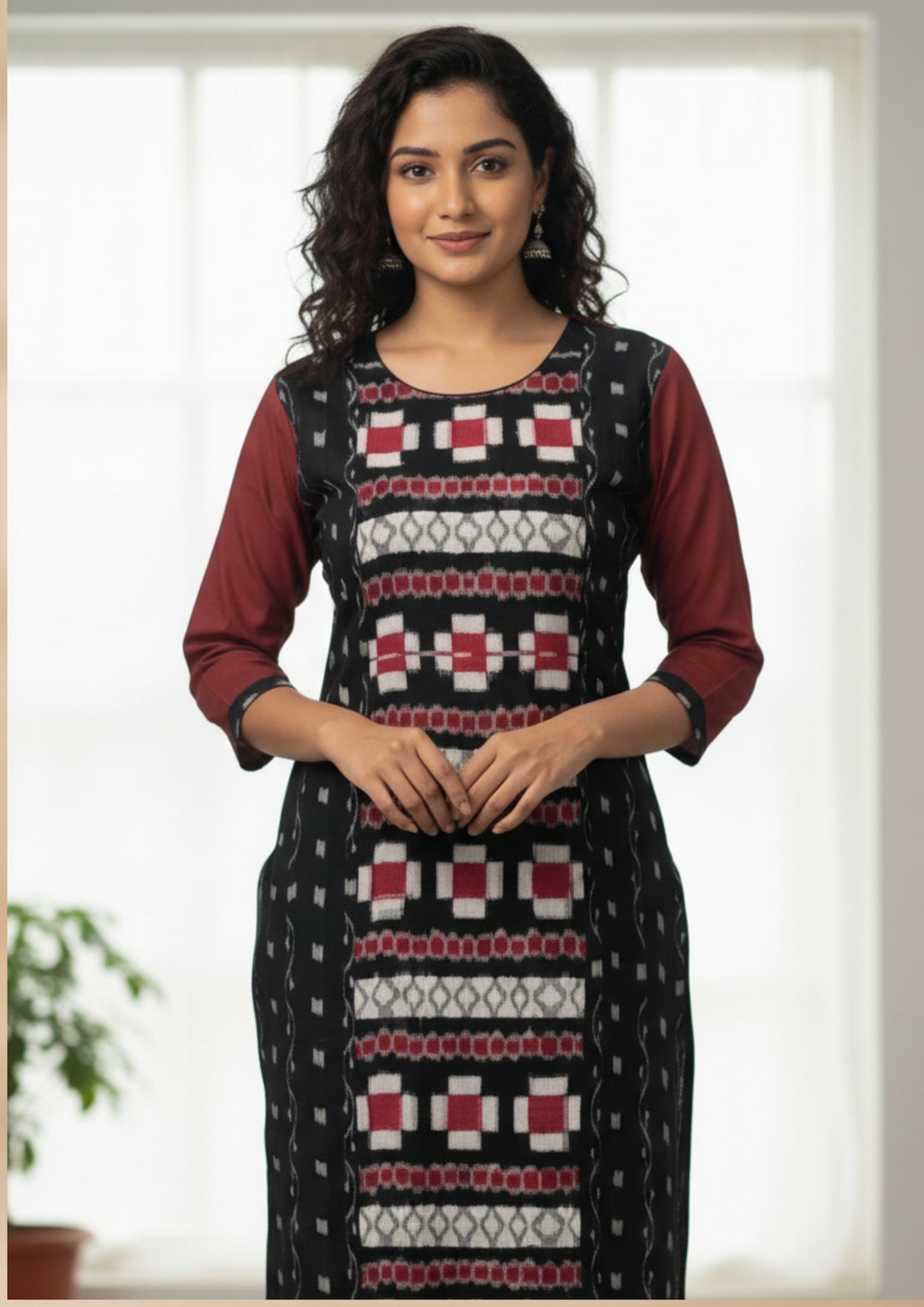 Sambalpuri Women's Kurti -   Triple Sapta Kurti