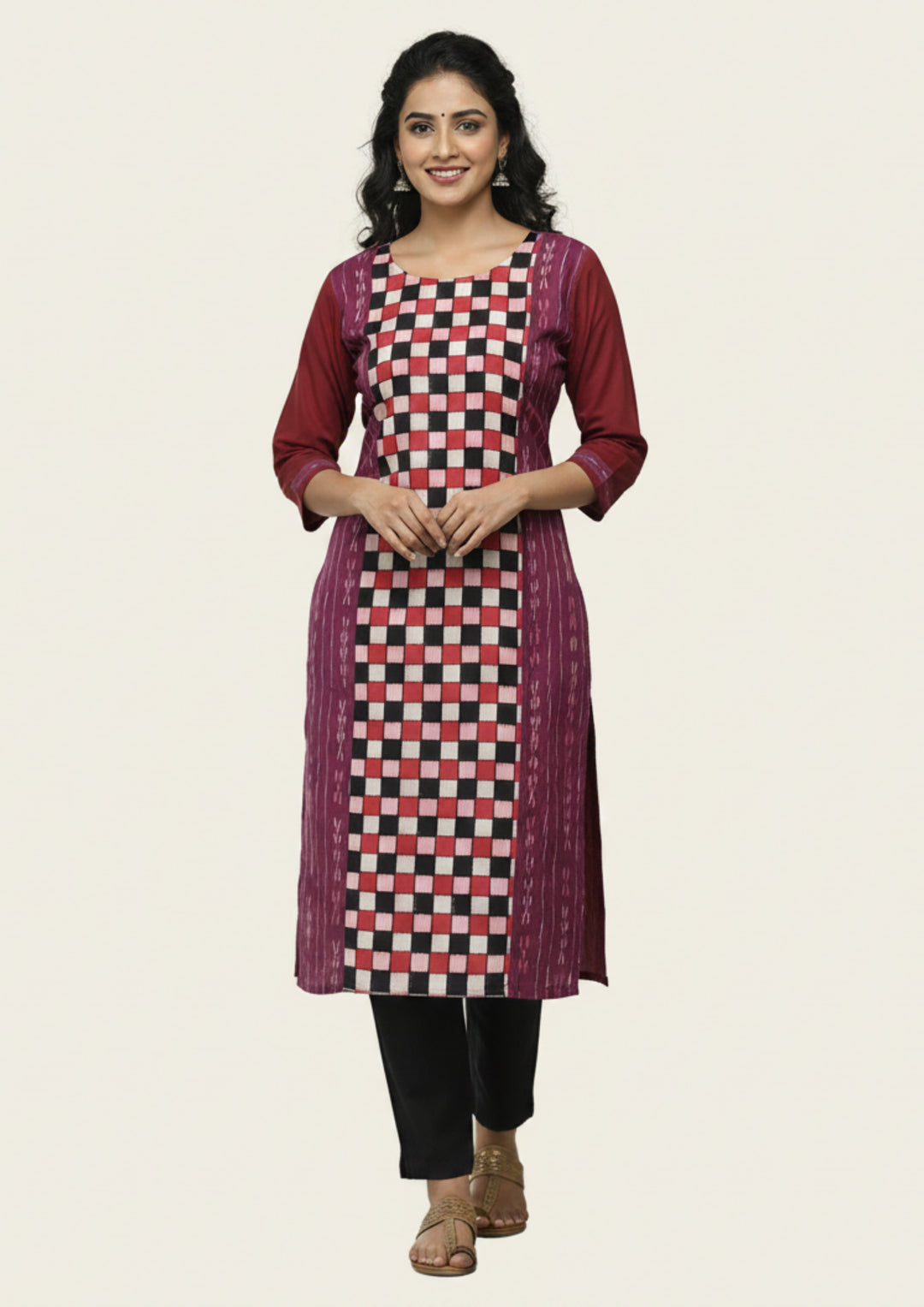 Sambalpuri Women's Kurti -  Full Sapta Kurti