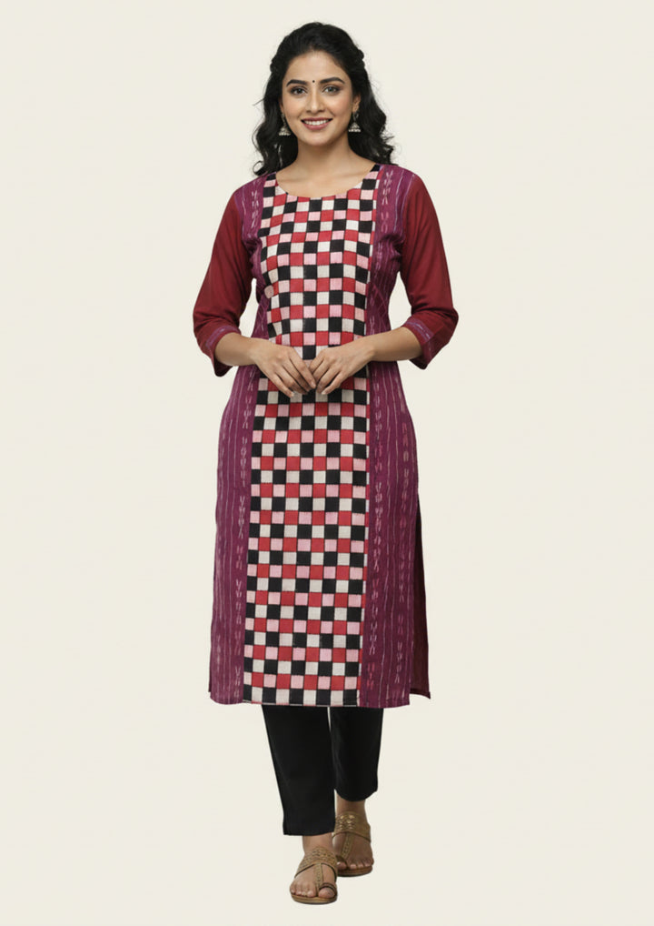 Sambalpuri Women's Kurti -  Full Sapta Kurti