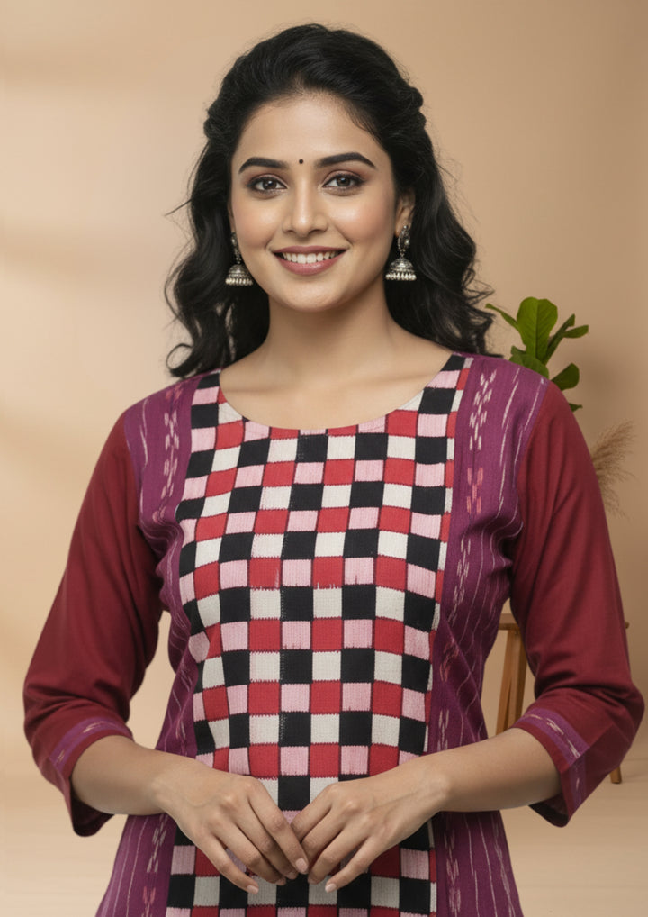 Sambalpuri Women's Kurti -  Full Sapta Kurti