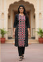 Sambalpuri Handloom Box-pattern Kurta in Multicolour