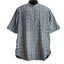 Sambalpuri Handloom V-shaped Grey Short Kurta for Men