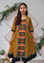 Authentic Sambalpuri Queens Design Women Kurta Light Mehendi